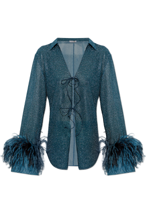 Camisa con hilo de lúrex