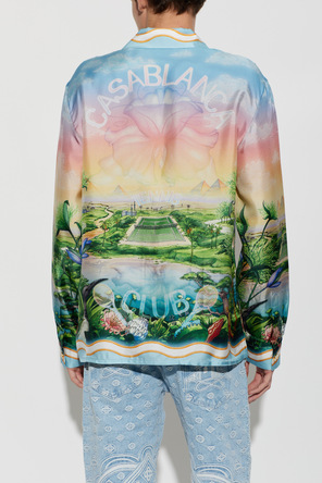 Casablanca Silk Printed Shirt