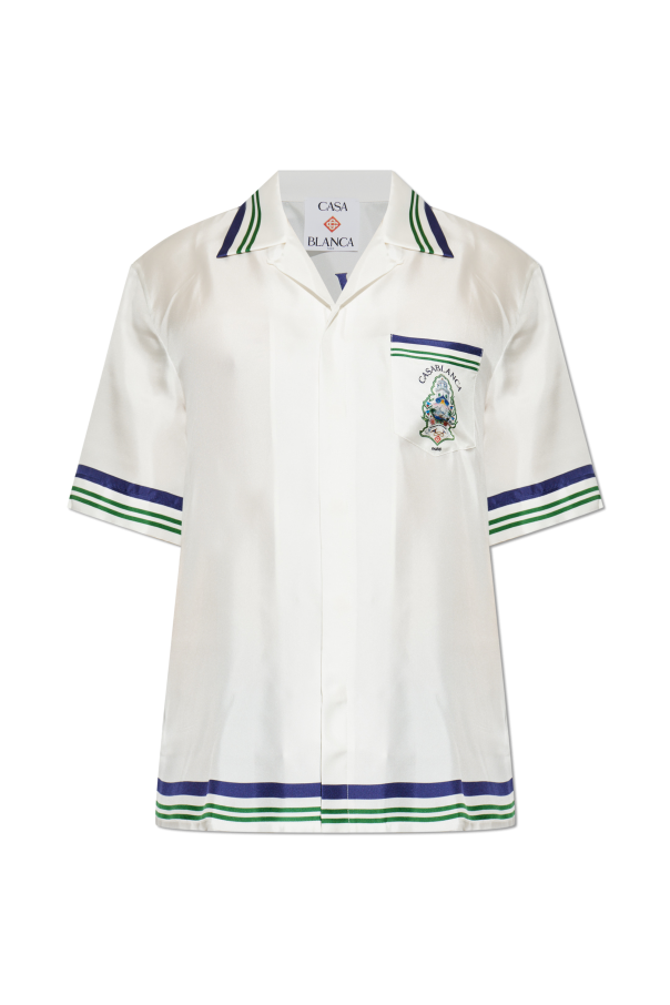 Silk shirt with pocket od Casablanca