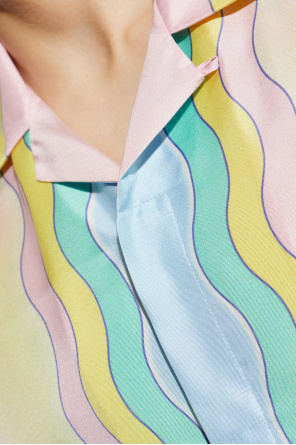 Casablanca Silk short-sleeve shirt