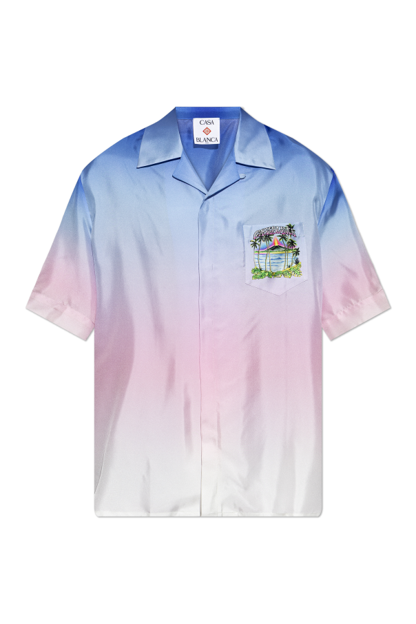 Silk shirt with pocket od Casablanca