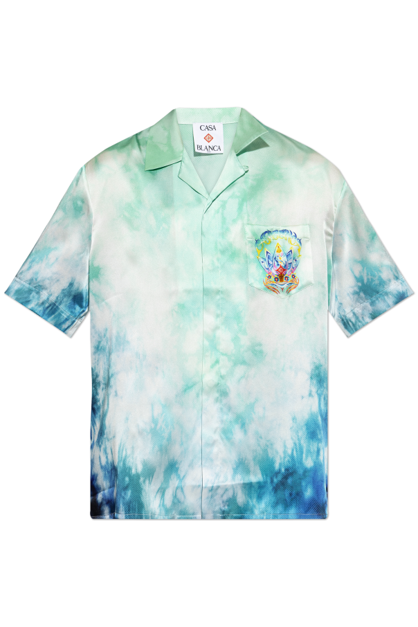 Silk shirt with pocket od Casablanca