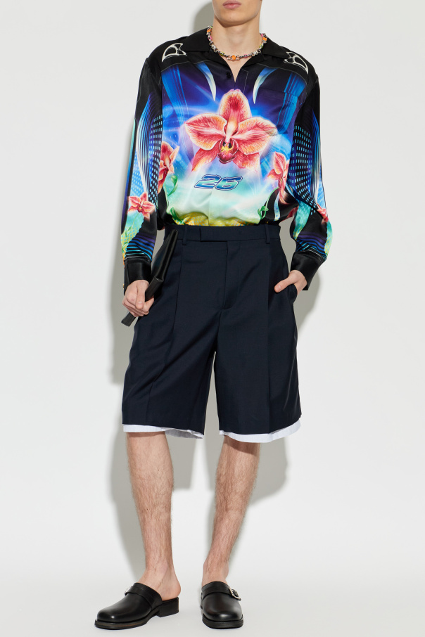 Casablanca Patterned shirt with pocket