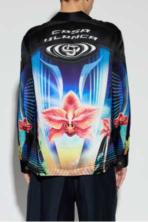 Casablanca Patterned shirt with pocket