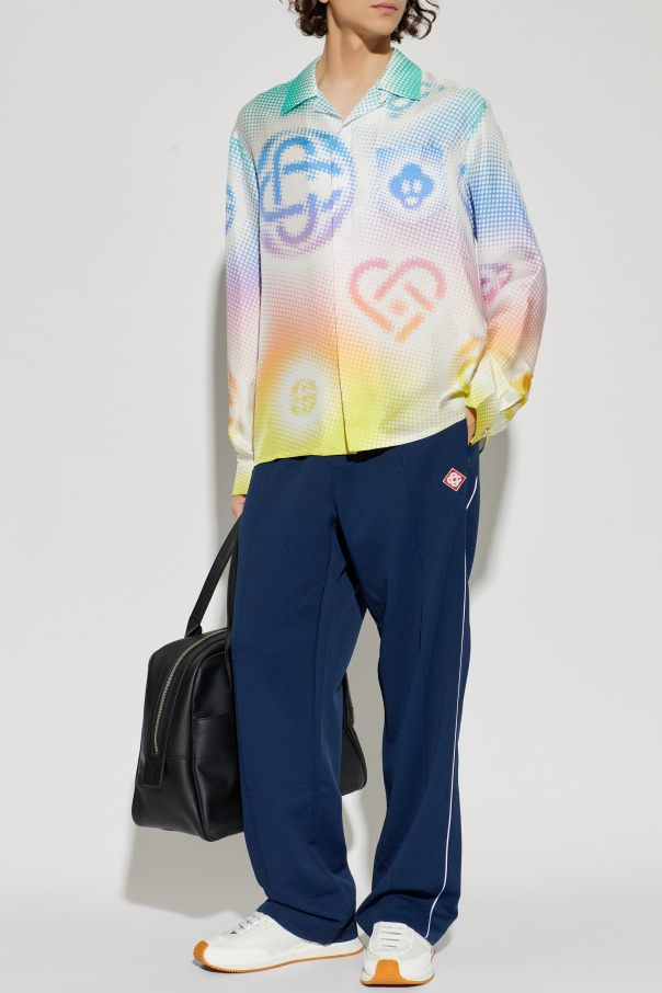 Casablanca Camisa de seda