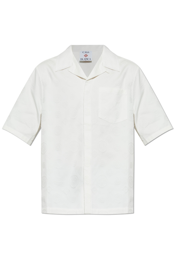 Shirt with monogram od Casablanca