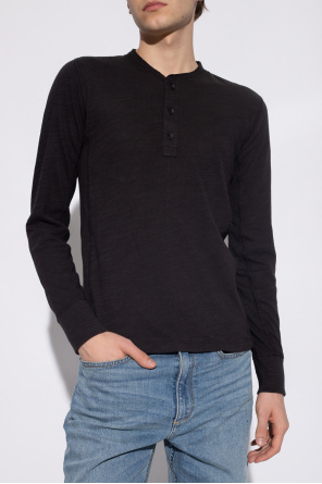 Sunspel drawstring pullover hoodie  Long-sleeved T-shirt
