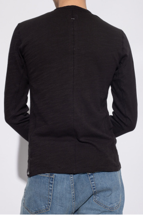 Sunspel drawstring pullover hoodie  Long-sleeved T-shirt