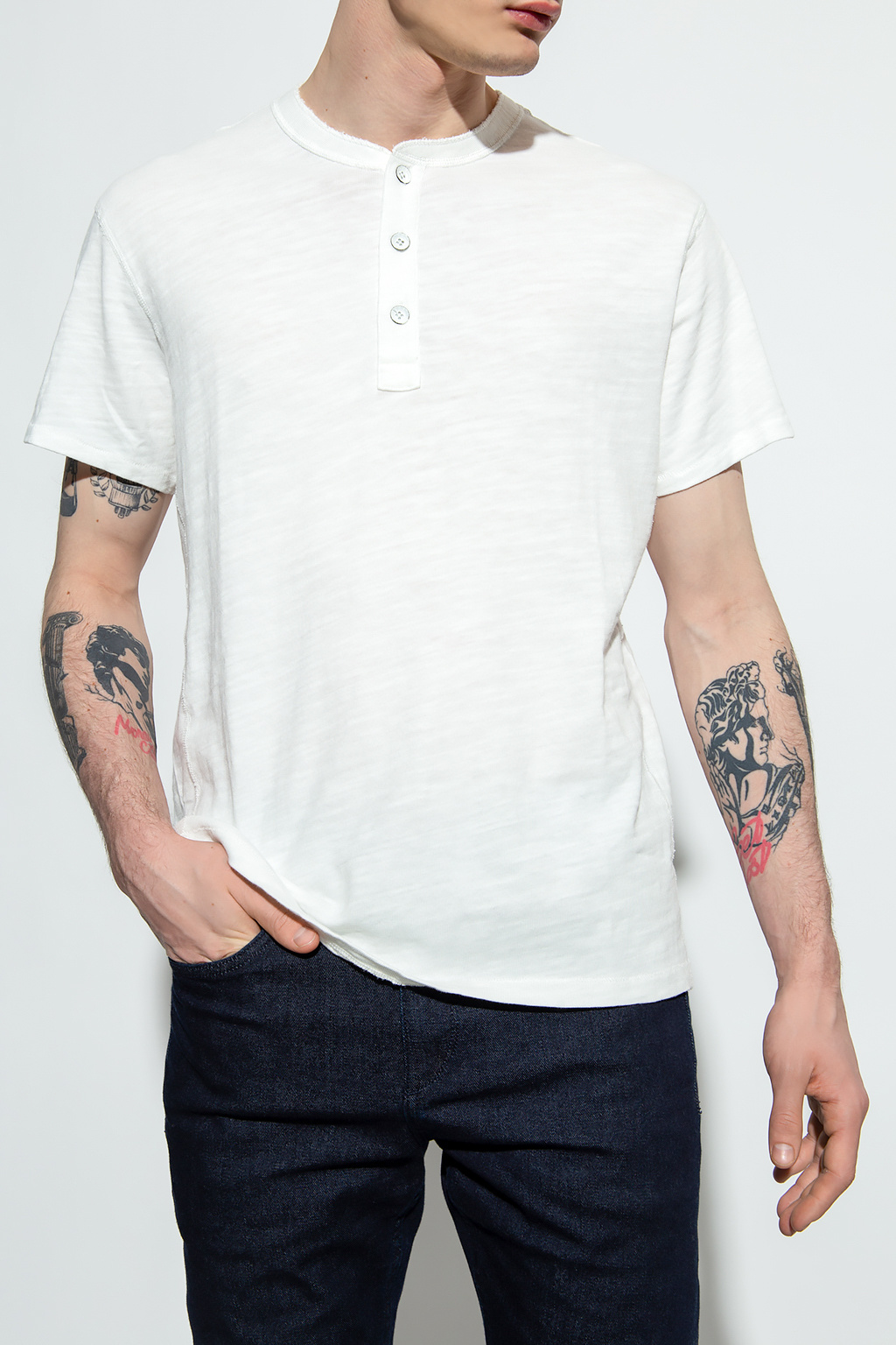 Rag & Bone  Classic henley T-shirt