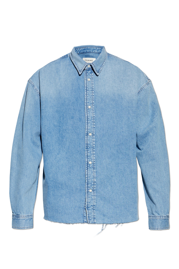 Denim shirt with 'vintage' effect od FRAME