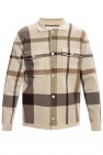 Samsøe Samsøe beige Checked cardigan