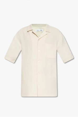 tiger-motif organic-cotton T-shirt Weiß