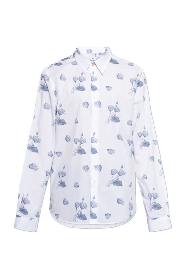 PS Paul Smith Hemd mit Blumenmotiv