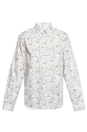 Cotton shirt with print