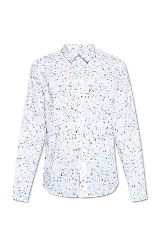 PS Paul Smith Shirt with floral motif