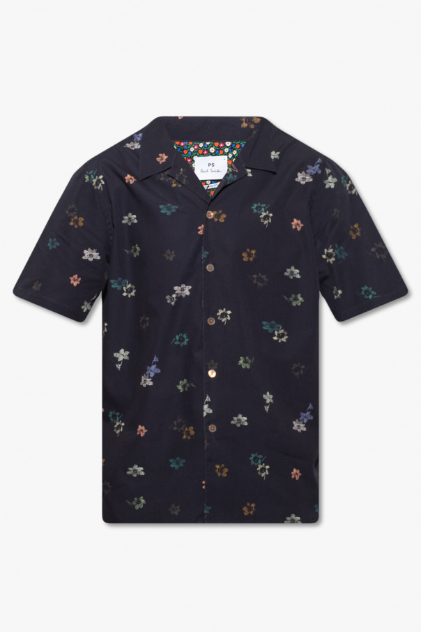 T-Shirt King&Joe Play Guitarra Rock Drop shirt with floral motif
