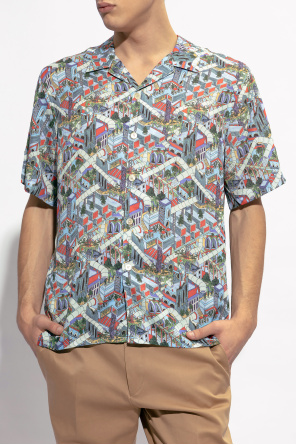 PS Paul Smith Under Armour Tech 2.0 T-Shirt Mit Halbem Reißverschluss