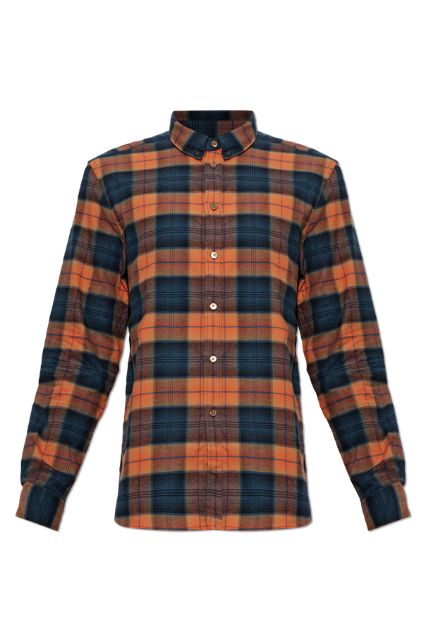 PS Paul Smith Multicolour plaid cotton shirt