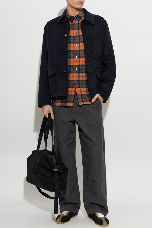 PS Paul Smith Multicolour plaid cotton shirt