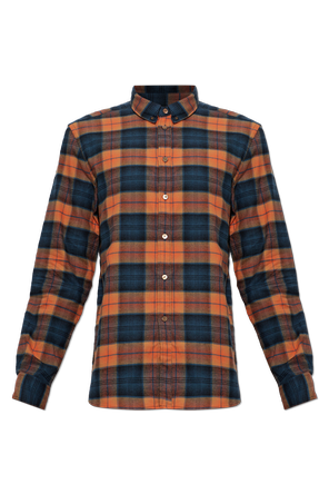 Cotton checked shirt