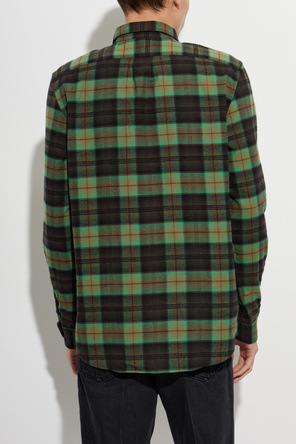 PS Paul Smith Green cotton plaid shirt
