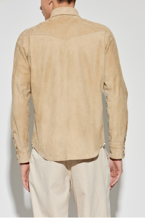 Eleventy Wildlederhemd