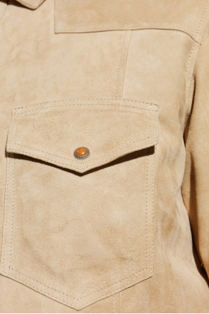 Eleventy Wildlederhemd