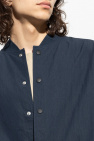Fred Perry T-shirt met dubbel gekleurd randje in zwart  Shirt with snap closures