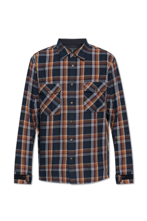 ‘jack’ checked shirt od DIESEL T-SHIRT WITH LETTERING 