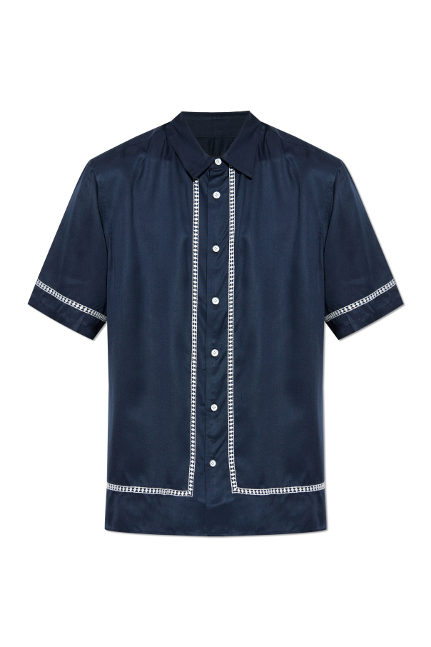 Shirt with a decoratively embroidered pattern od Rag & Bone 