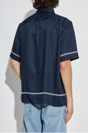 Rag & Bone  Hemd mit dekorativ besticktem Muster