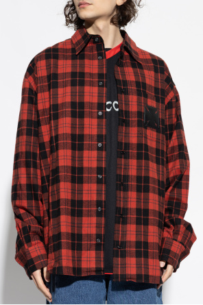 VETEMENTS Checked pattern shirt