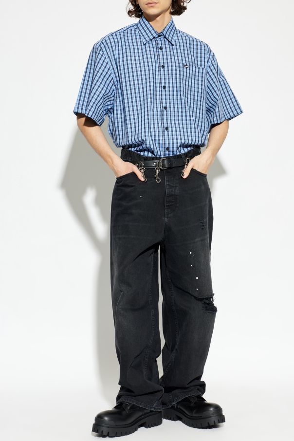 VETEMENTS Hemd mit Karomuster