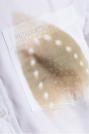 VETEMENTS Koszula z kieszenią