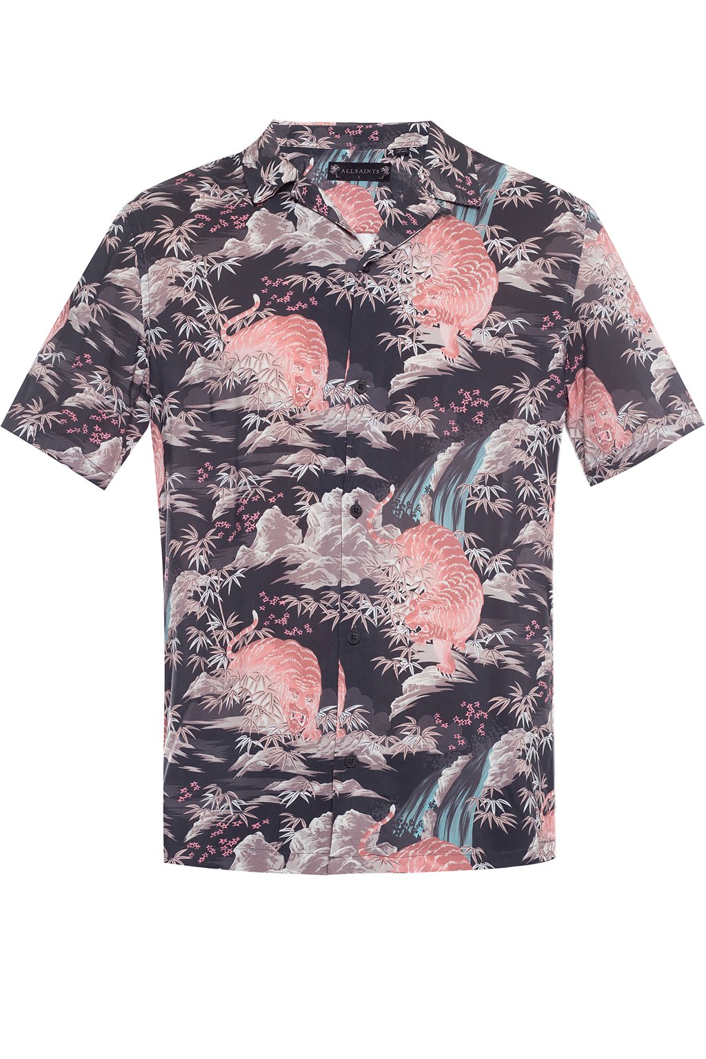 all saints pattern shirt