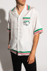 Casablanca Silk shirt with short sleeves