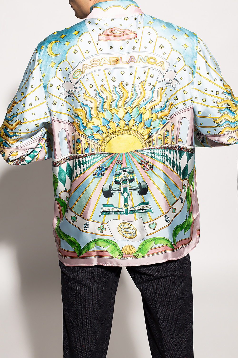 Casablanca opening ceremony graphic print hoodie item