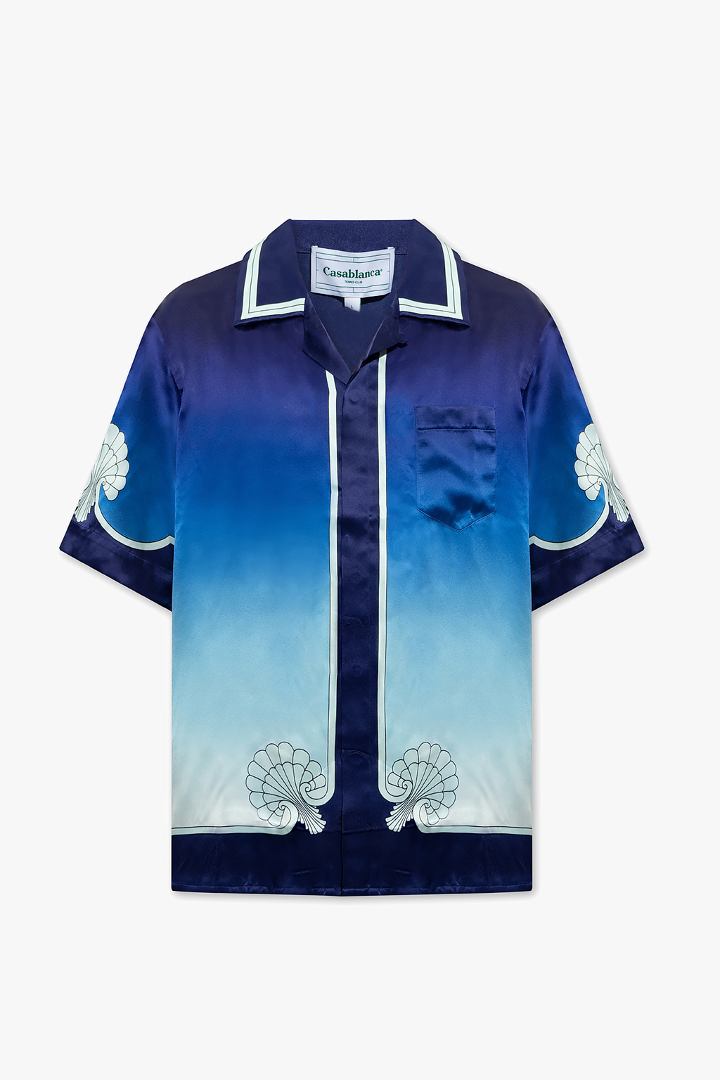 Casablanca Silk logo shirt