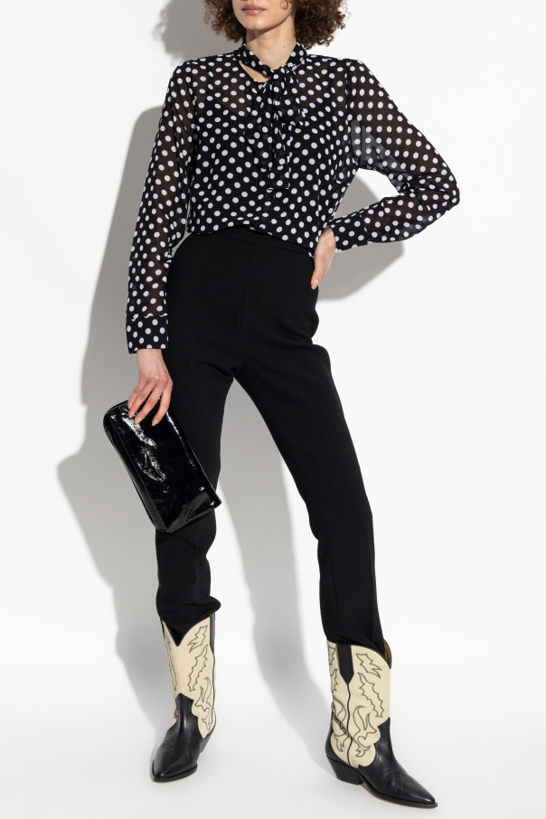 Michael Michael Kors Polka dot pattern shirt