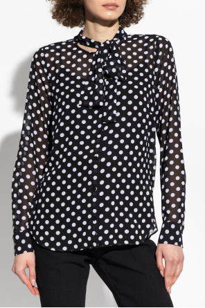 Michael Michael Kors Polka dot pattern shirt