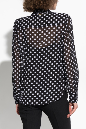 Michael Michael Kors Polka dot pattern shirt