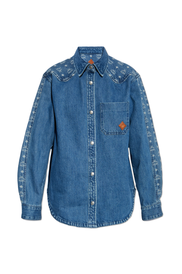 Denim shirt with monogram, zdjęcie 1 Denim shirt with monogram od MCM