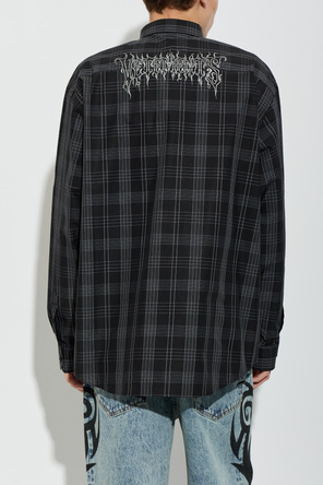 VETEMENTS Checked shirt