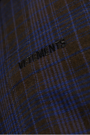 VETEMENTS Košeľa s vreckom