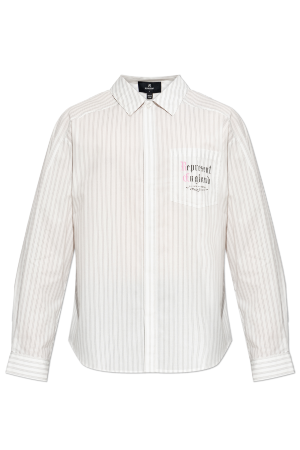 Shirt with stripe pattern od Represent