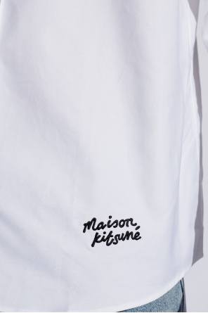 Maison Kitsuné Koszula z logo