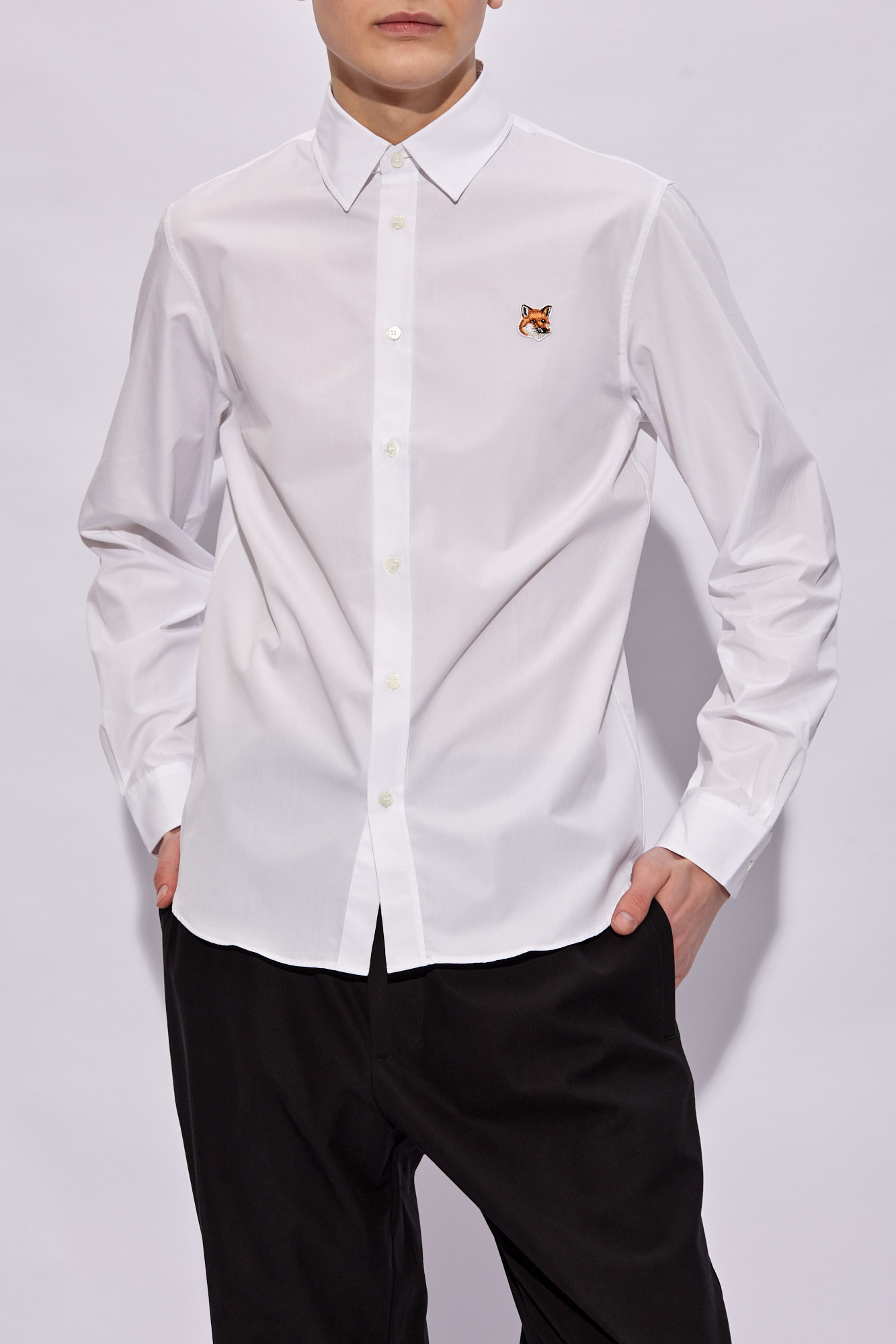 Maison Kitsuné Shirt with logo