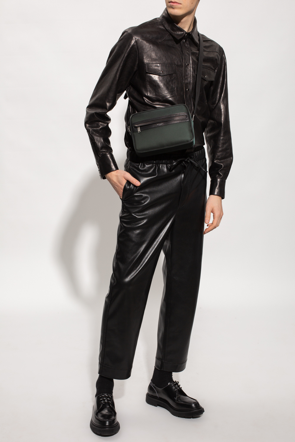 Iro ‘Ollie’ leather shirt