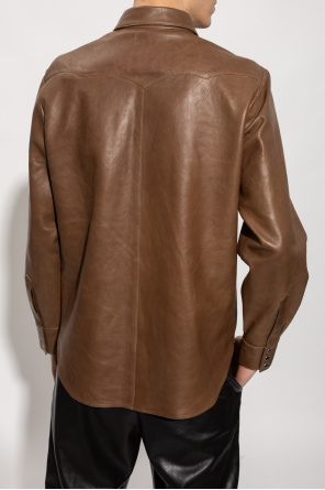 Iro ‘Ollie’ leather shirt