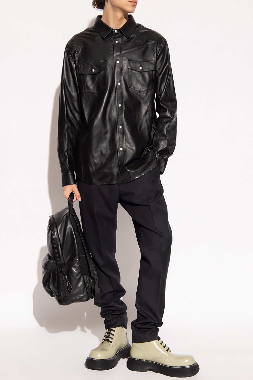 Iro Leather shirt